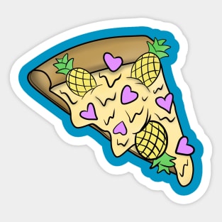 Pizza Pineapple Sticker